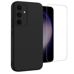 Etui do Samsung S24 FE czarne + Szkło
