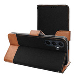 Kabura JEANS Book do SAMSUNG S25 Edge czarny