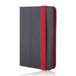 Uniwersalne etui ORBI do tabletów 9-10" czarno-czerwone