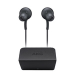 SŁUCHAWKI DOUSZNE PRZEWODOWE SAMSUNG EO-IC100 ZESTAW SŁUCHAWKOWY TYP-C CZARNE GH59-15252ACY