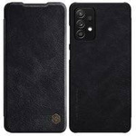 Nillkin Qin skórzana kabura etui Samsung Galaxy A72 4G czarny