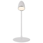 Proove Lampka biurkowa Modern LED 10W    z ład,.indukcyjną 15W biały/white
