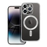 Futerał Electro Mag Cover kompatybilny z MagSafe do IPHONE 14 PRO srebrny