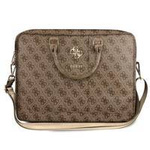 Guess Torba GUCB15G4GFBR 15" brąz/brown 4G Uptown