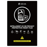 Devia Zestaw folii smartfon UV 0,3mm HD prywatyzująca do maszyny tnącej 10szt 6H