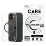 Etui CARE by PanzerGlass Flagship Case z MagSafe na iPhone 16 - czarne