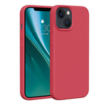 Nakładka Etteri Silicone Case do iPhone 13 6,1" malinowa