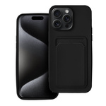 Futerał CARD CASE do IPHONE 15 PRO MAX czarny