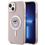 Karl Lagerfeld nakładka do iPhone 15 Plus 6,7" KLHMP15MHFCCNOP różowe HC Magsafe IML C