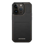 3 w 1 etui iPhone 13 Pro z MagSafe portfel blokada RFID podstawka Dux Ducis Rafi Mag - czarne