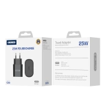 JELLICO ładowarka sieciowa C35 PD 25W 1xUSB-C Czarny