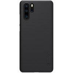 Nillkin Super Frosted Shield wzmocnione etui pokrowiec + podstawka Huawei P30 Pro czarny