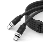 Kabel USB-C na USB-C 1m 3A 60W - czarny