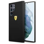 Ferrari FESSIHCS22LBK S22 Ultra S908 czarny/black hardcase On Track Silicone