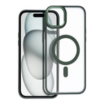 Futerał Matte Mag Cover kompatybilny z MagSafe do IPHONE 15 PLUS zielony