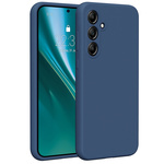 Nakładka Etteri Silicone Case do Samsung Galaxy A35 5G ciemnoniebieska