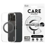 Etui CARE by PanzerGlass Feature Kickstand Case z MagSafe na iPhone 16 Pro - czarne