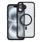 Futerał FULL MATTE MAG COVER kompatybilny z MagSafe do IPHONE 16 Plus czarny