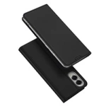 Etui Dux Ducis Skin Pro na Samsung Galaxy S25 Edge z klapką i miejscem na kartę - czarne