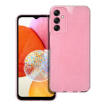 Futerał CLEAR CASE 2mm BLINK do SAMSUNG A14 5G / A14 4G różowy