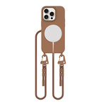 TECH-PROTECT MAGNECKLACE MAGSAFE IPHONE 14 PRO CHOCOLATE BROWN