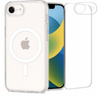 Etui do iPhone 16e MagSafe + Szkło na ekran + Szkło na aparat