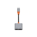 WiWU - Audio adapter LT10 Typ C do Typ C + 3.5mm