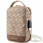 Torba Guess GCube Stripes - brązowa