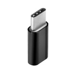 Adapter ładowarki Micro USB do Typ C [PA30] czarny