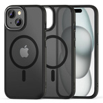 Etui APPLE IPHONE 15 Tech-Protect Magmat "2" MagSafe Matte czarne
