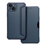 Kabura RAZOR Book do IPHONE 15 Plus niebieski
