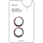 Yesido Lens Protector WB54 iPhone 16 / 16 Plus, PINK / RÓŻOWY