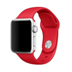 Mercury pasek Silicon Apple Watch 42/44/45 mm czerwony/red
