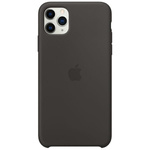 Etui Apple MX002ZE/A iPhone 11 Pro Maxczarny/black Kryt pro Silicone Case