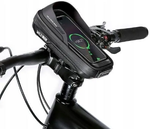 WILDMAN sakwa rowerowa na kierownicę na zamek 0,5L (4" - 7") ES16 czarna