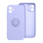 Futerał SILICONE RING do IPHONE 16 Pro Max fioletowy