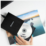 Zewnętrzna nagrywarka Verbatim Slimline   DVD USB2.0 czarny/black 53504