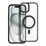 Futerał Matte Mag Cover kompatybilny z MagSafe do IPHONE 15 PLUS czarny
