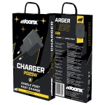 MOONX ładowarka sieciowa MC06 PD 25W 1xUSB-C Czarny