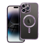 Futerał Electro Mag Cover kompatybilny z MagSafe do IPHONE 14 PRO MAX fioletowy