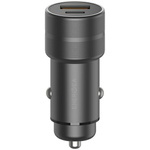 ENERGEA ład. sam. 1xUSB+1xUSB-C PD-QC3.0 38W szary/gunmetal Alu Drive PD20+