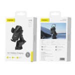 FONENG uchwyt samochodowy z ładowaniem bezprzewodowym CP118 15W Czarny