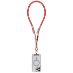 Uniwersalna smycz do telefonu kabel 2w1  Skinarma Dyno Ve USB-C/USB-C czerwony
