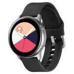 SILIKONOWA OPASKA DO SMARTWATCH 20MM UNIWERSALNA, BLACK / CZARNY