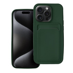 Futerał CARD CASE do IPHONE 15 PRO zielony
