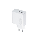 Maxlife ładowarka sieciowa PD QC MXTC-07-45AC 1x USB-C 1x USB 45W biała