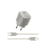 WIWU ładowarka Jello 30W GaN Charger Sets Wi-U017 C-L, EU Plug