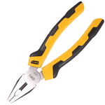 Szczypce uniwersalne (kombinerki) Deli Tools EDL2008, 8" (żółte)