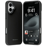 Etui Mercury Pure Magsafe Silicone do    iPhone 16 Plus czarny