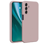 Nakładka Etteri Silicone Case do Samsung Galaxy A15 4G / A15 5G jasnoróżowa
